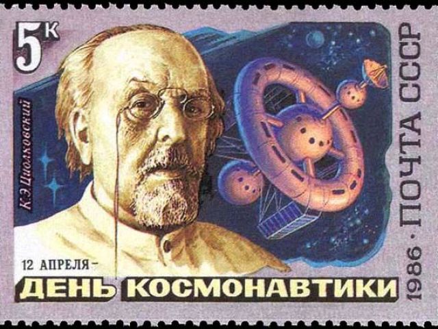 Tsiolkovsky and his elevator to heaven