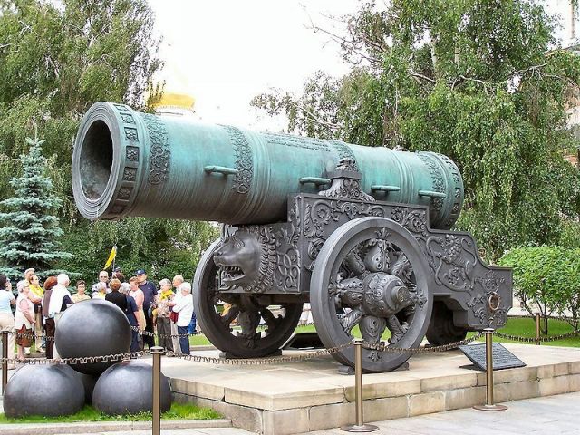 Las armas del zar: las mayores de la historia